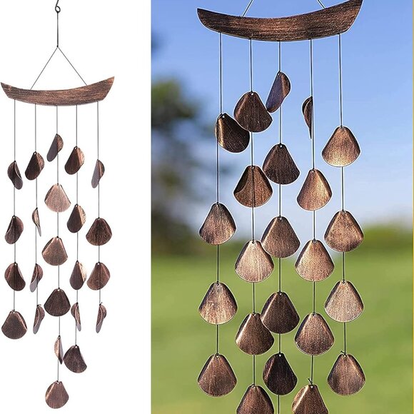 31-Inch Wind Chimes for Outside - Unique Outdoor Garden Wind Chime - Decorative - Picture 1 of 7